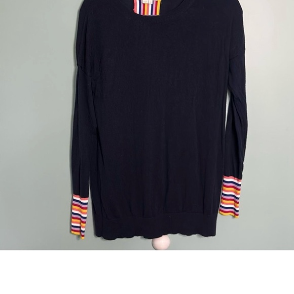 Boden Cassandra Wool Sweater Jumper Rainbow Stripe - Picture 4 of 8